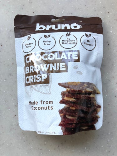 クリスピーブラウニーチョコレート/bruno snak/食品を使ったクチコミ（1枚目）