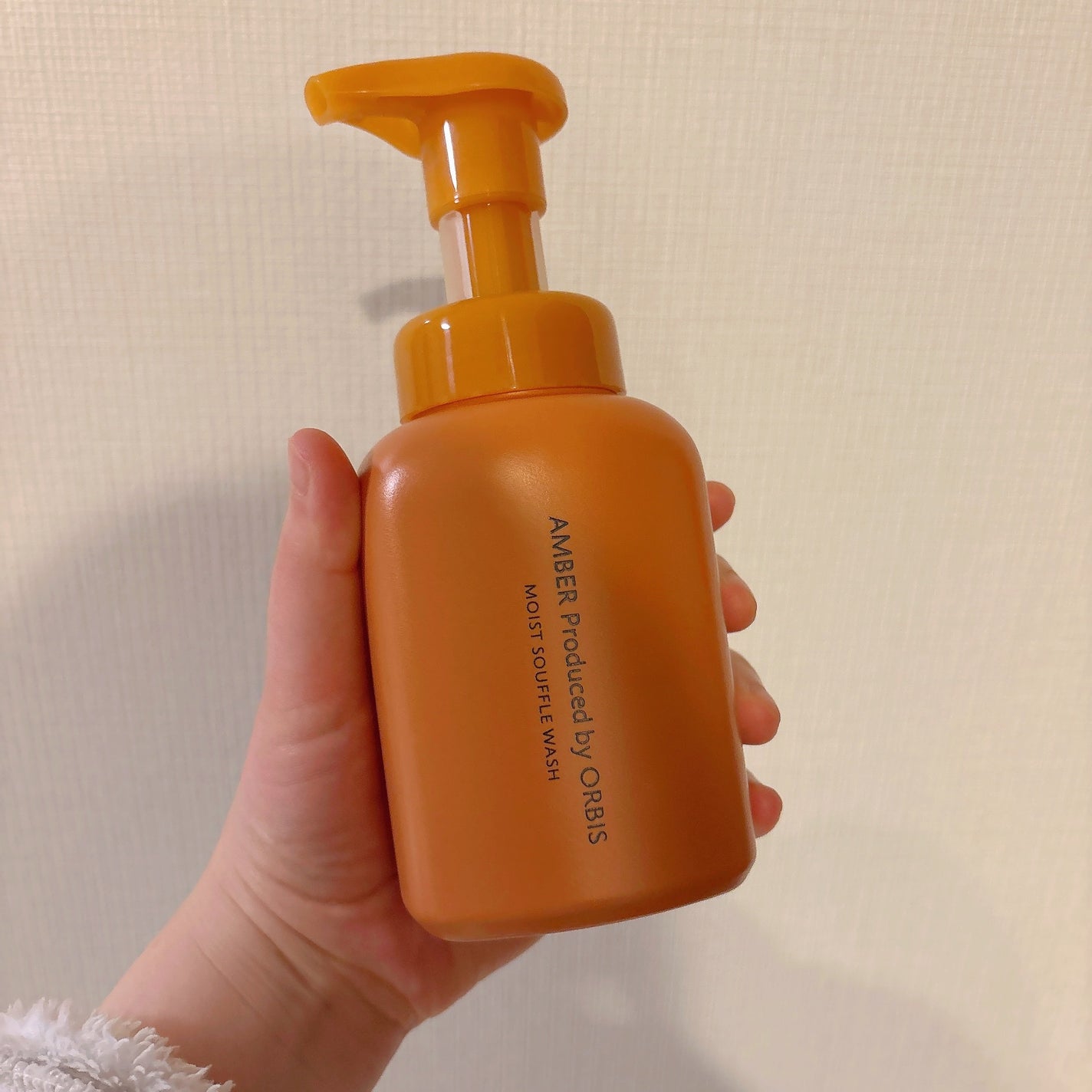 オルビス アンバー モイスト スフレ ウォッシュ/オルビス/泡洗顔を使ったクチコミ(1枚目)