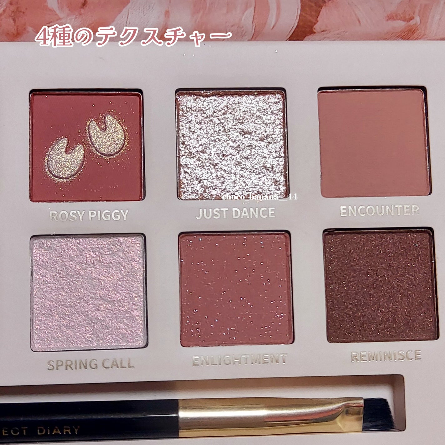 エクスプローラ12色 動物アイシャドウパレット/PERFECT DIARY/アイシャドウパレットを使ったクチコミ(4枚目)