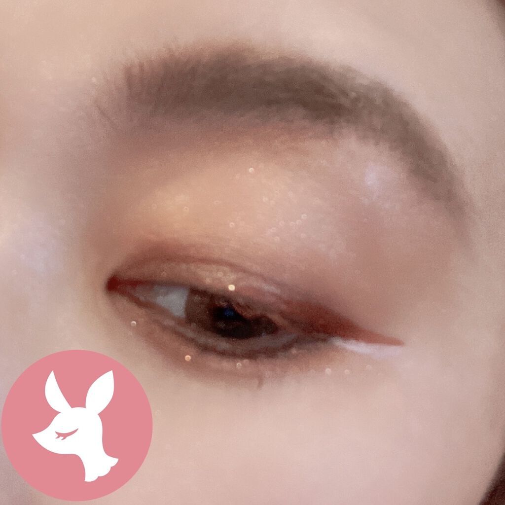 EYE OPENING LINER/UZU BY FLOWFUSHI/リキッドアイライナーを使ったクチコミ（3枚目）