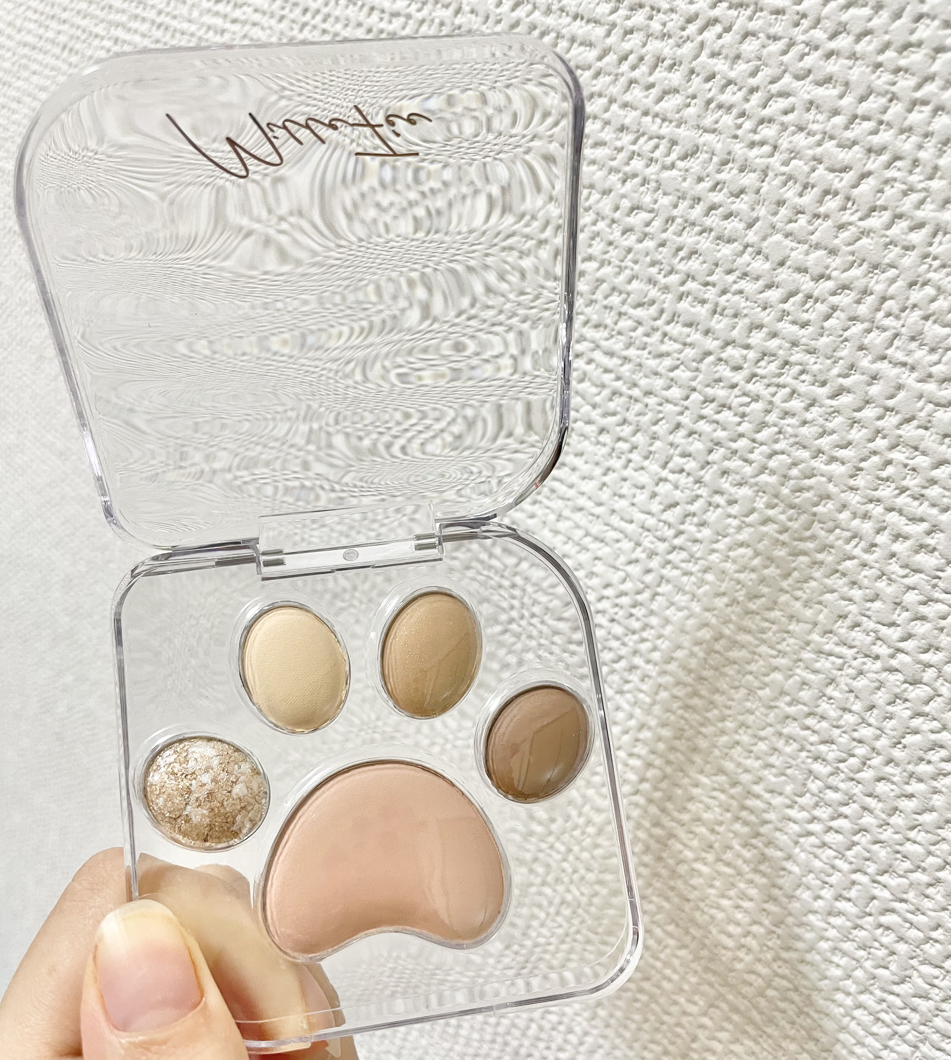 ミャオパウズアイシャドウパレット/MilleFée/アイシャドウパレットを使ったクチコミ（2枚目）