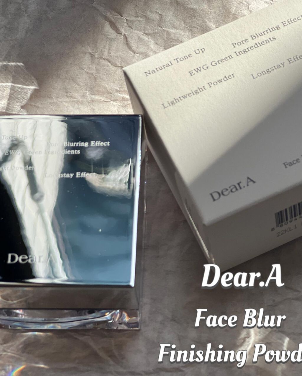 フェイス ブラー フィニッシング パウダー/Dear.A/ルースパウダーを使ったクチコミ(1枚目)