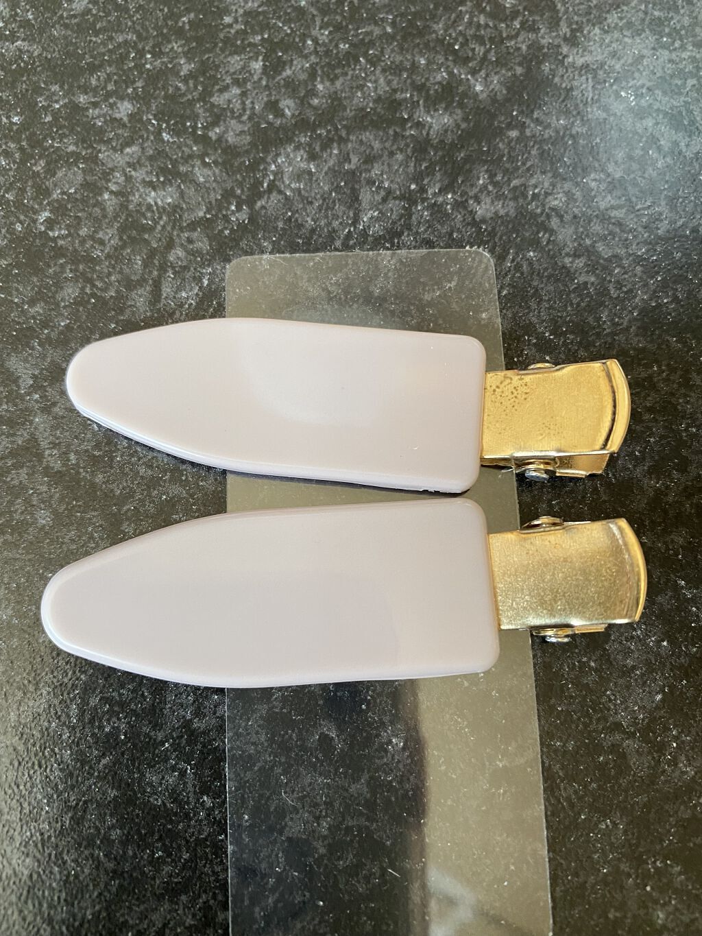 前髪クリップ/DAISO/ヘアアクセサリーを使ったクチコミ（2枚目）