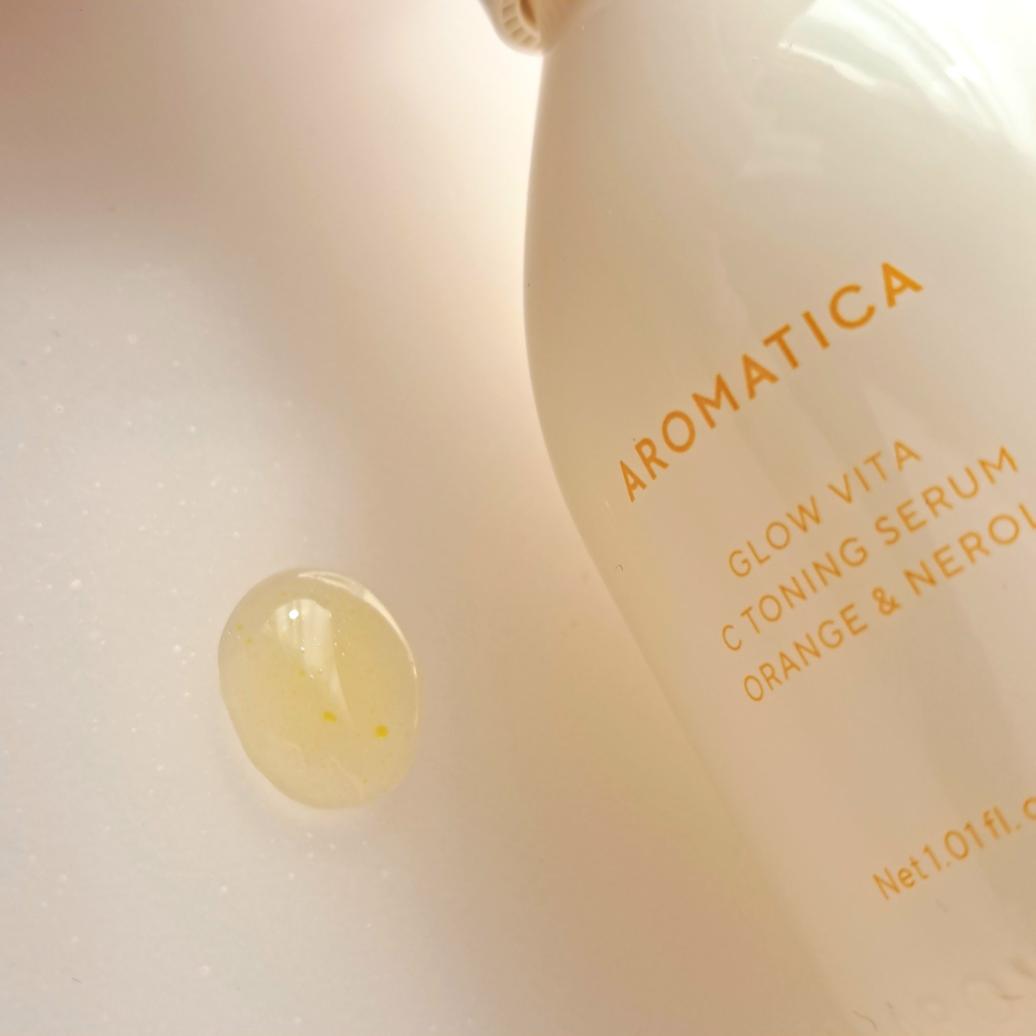 グロービタCトーニングセラム/AROMATICA/美容液を使ったクチコミ（2枚目）