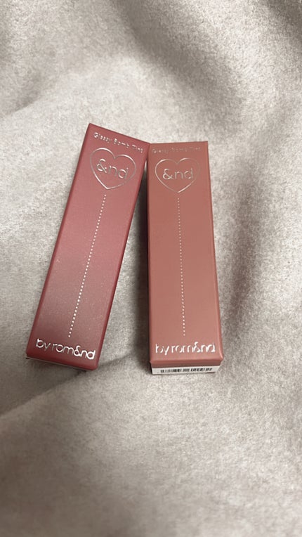 アンドバイロムアンド グラッシーボムティント/&nd by rom&nd/リップティントを使ったクチコミ(1枚目)