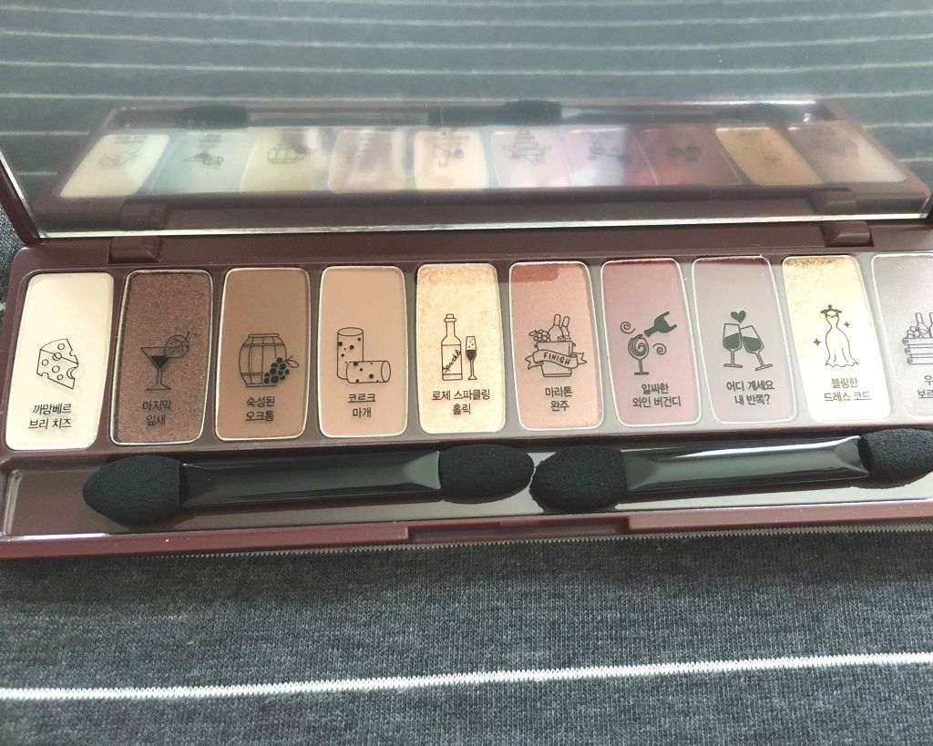 プレイカラー アイシャドウ/ETUDE/アイシャドウパレットを使ったクチコミ（2枚目）