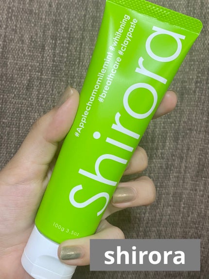 シローラクレイホワイトニング/Shirora/歯磨き粉を使ったクチコミ(1枚目)