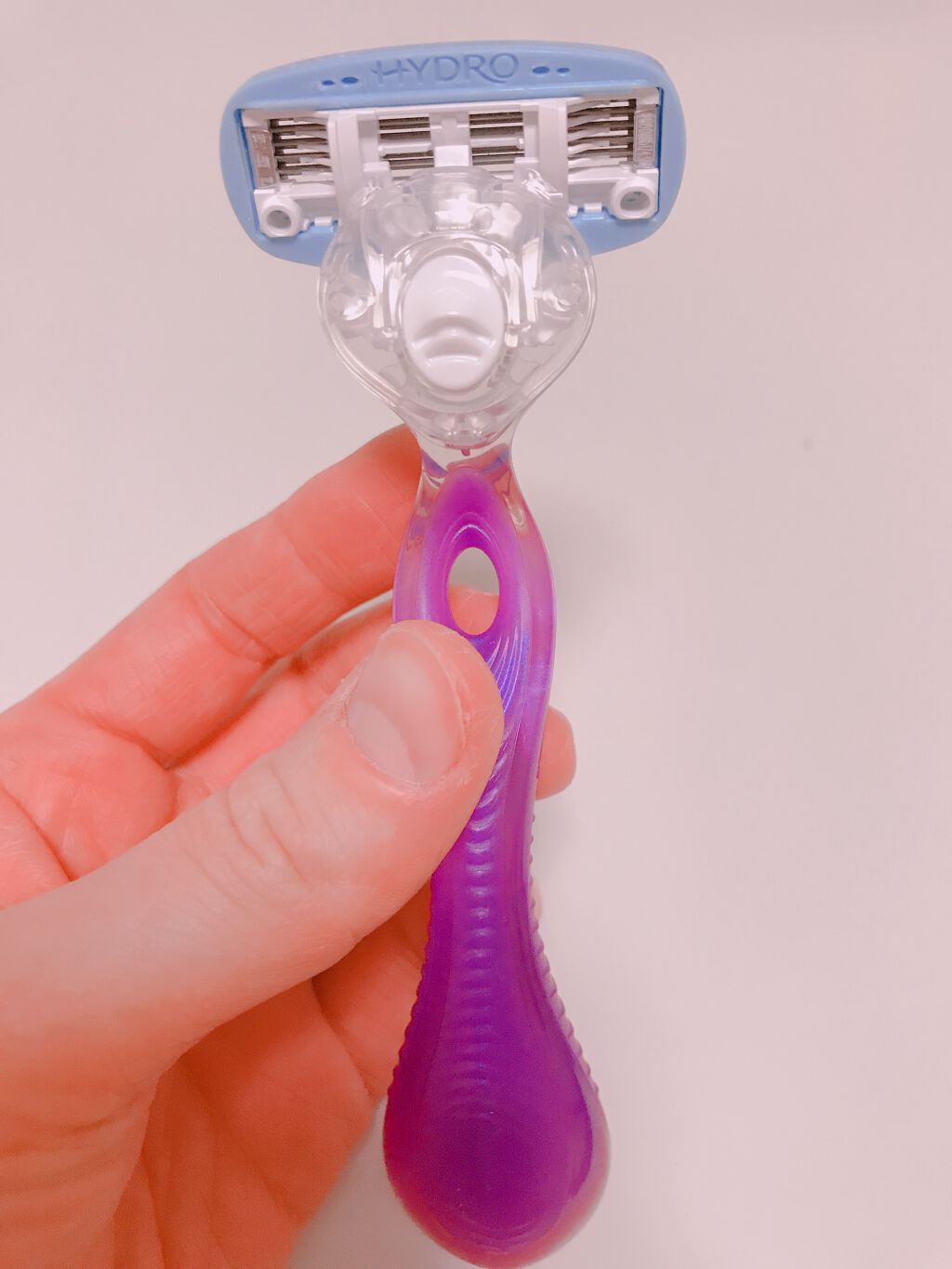 ハイドロシルク ホルダー (刃付き) お試し用/ハイドロシルク/シェーバーを使ったクチコミ(1枚目)