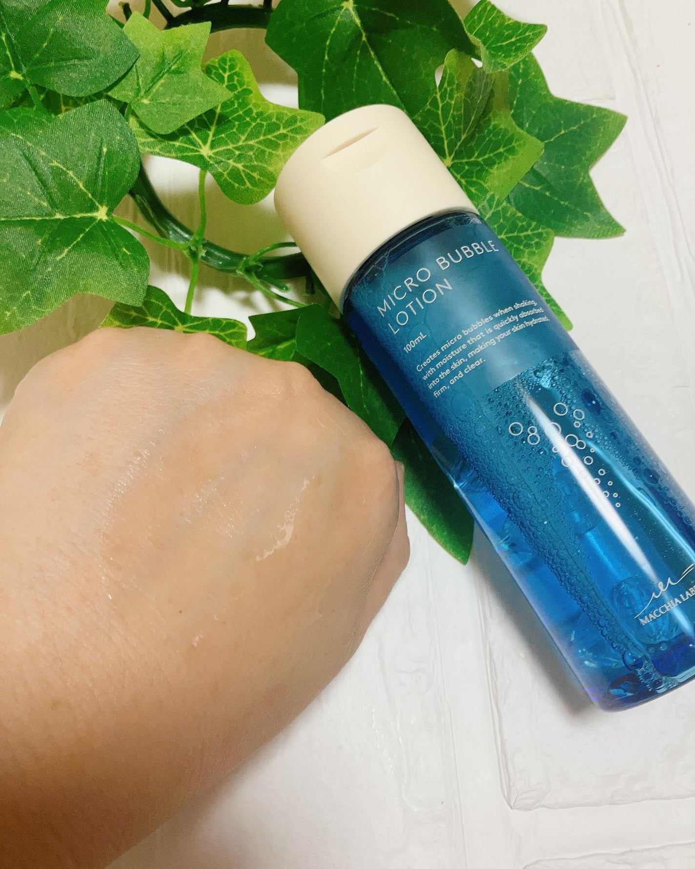 薬用マイクロバブルローション/Macchia Label/化粧水を使ったクチコミ(3枚目)
