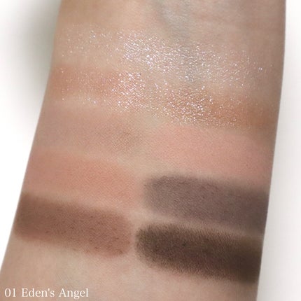 フラワーノーズ リトルエンジェルコレクション 9色アイシャドウパレット/FlowerKnows/アイシャドウパレットを使ったクチコミ(5枚目)