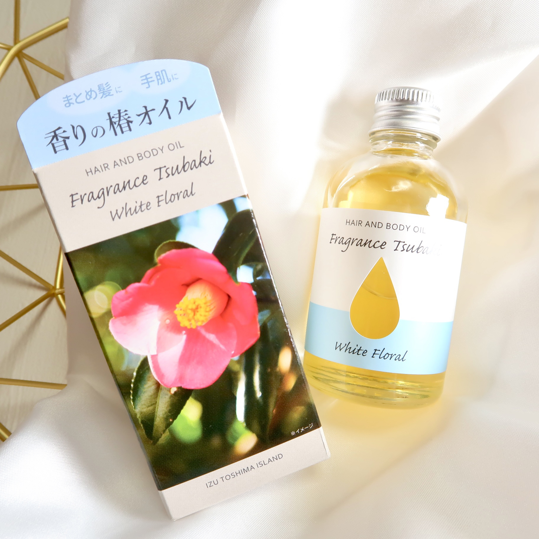 フレグランス椿オイル ホワイトフローラル/本島椿/香水(レディース)を使ったクチコミ（1枚目）