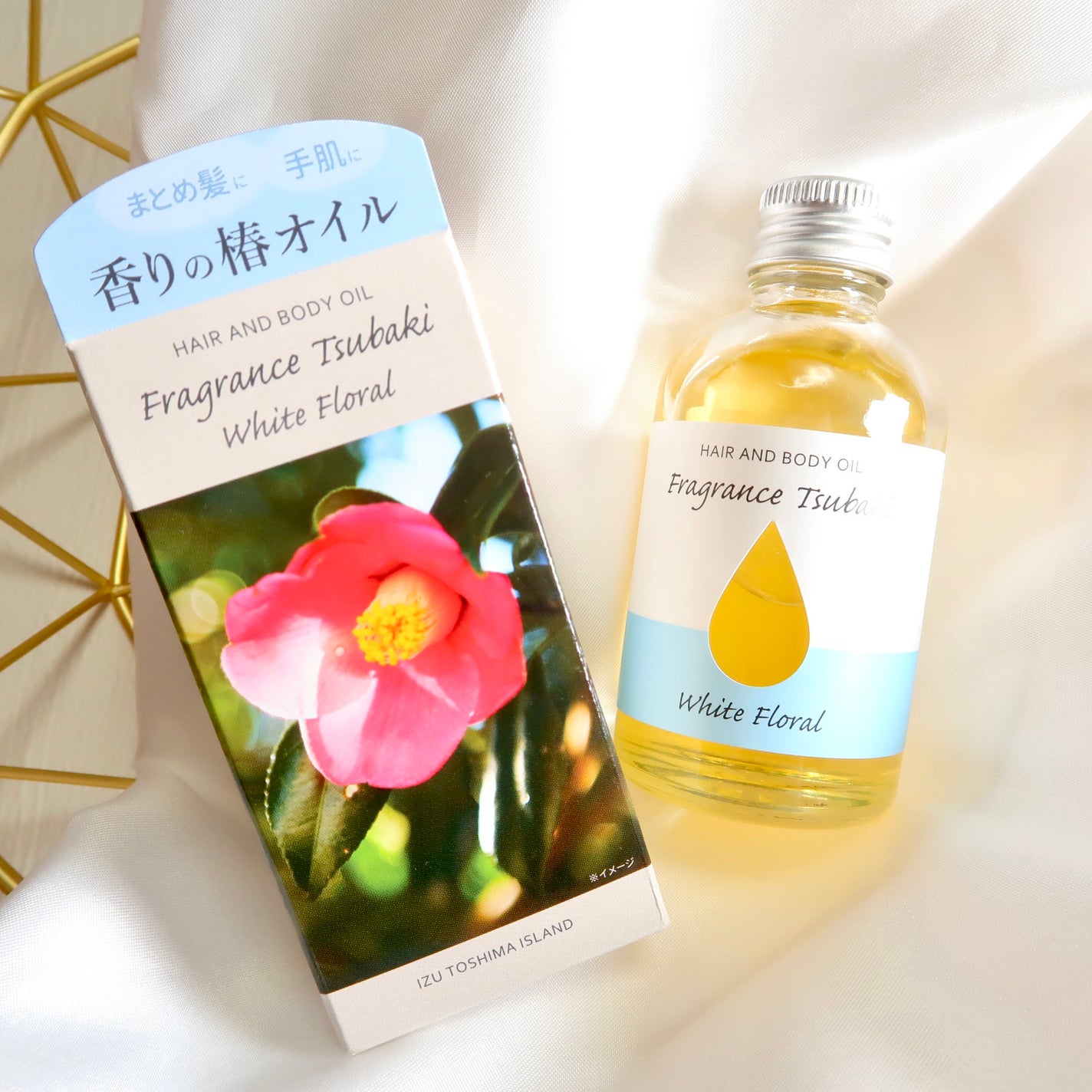 フレグランス椿オイル ホワイトフローラル/本島椿/香水(レディース)を使ったクチコミ(1枚目)