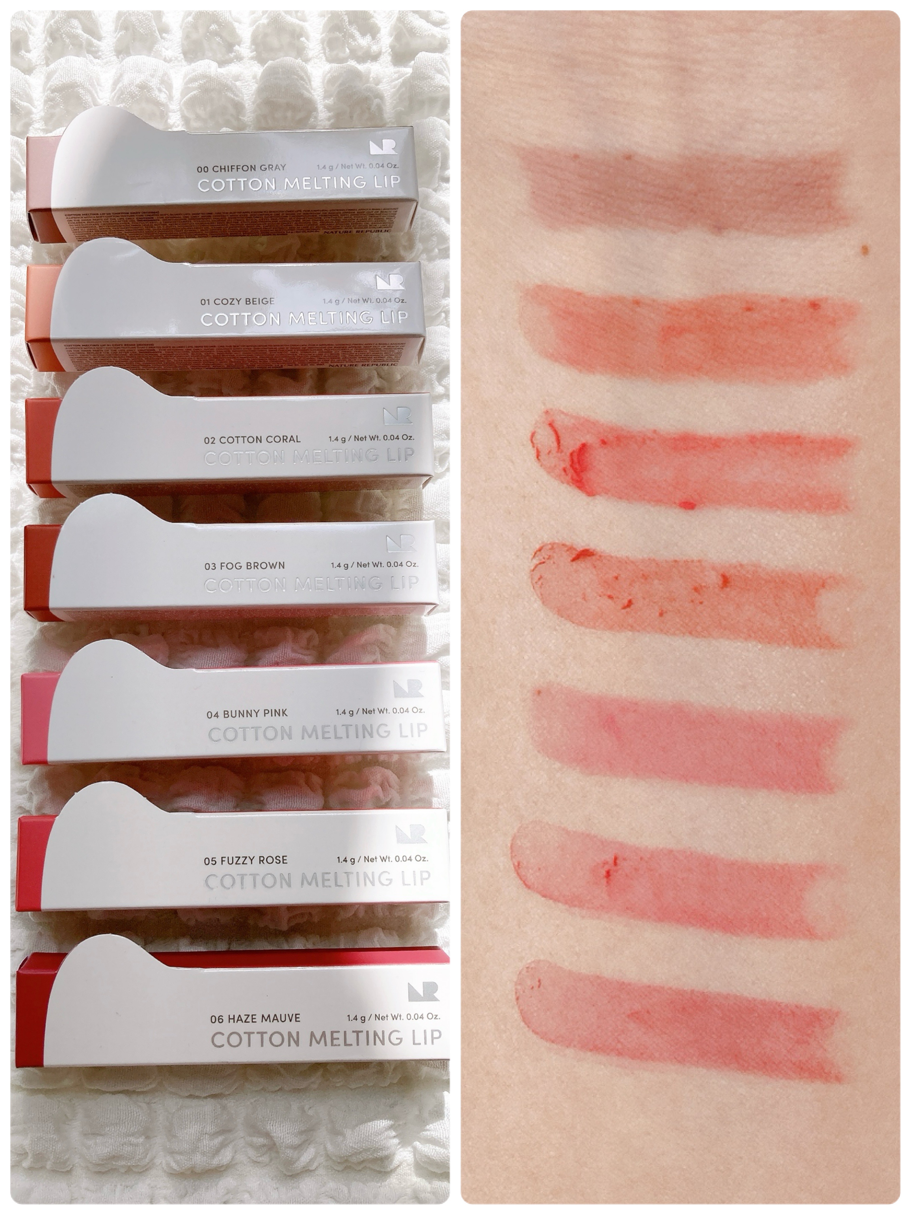 コットンメルティングリップ/ネイチャーリパブリック/口紅を使ったクチコミ（2枚目）
