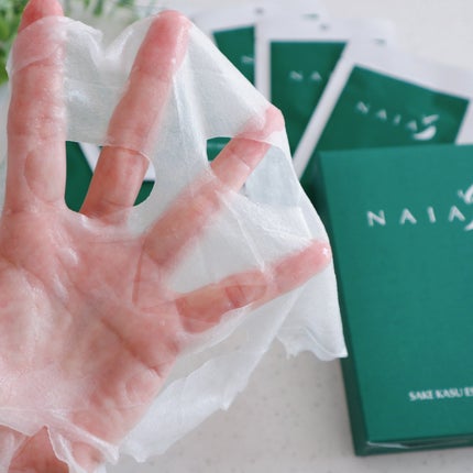 酒粕フェイスマスク 7枚入り(個包装)/NAIA/シートマスク・パックを使ったクチコミ(4枚目)