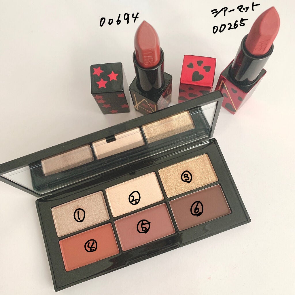 オーデイシャスリップスティック/NARS/口紅を使ったクチコミ(2枚目)
