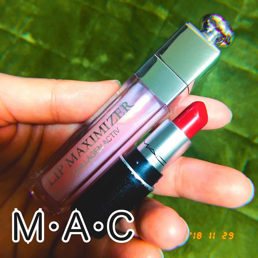 リップスティック D フォー デンジャー/M・A・C/口紅を使ったクチコミ（1枚目）