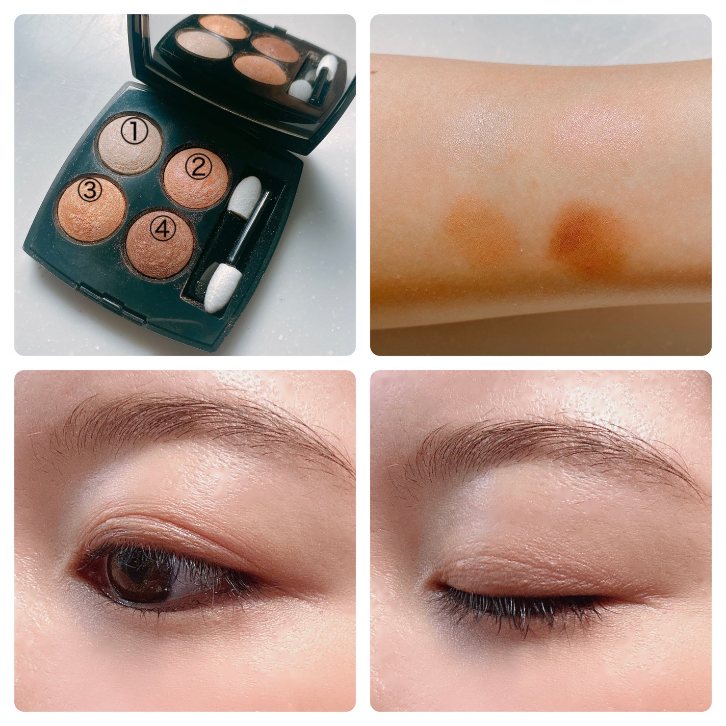 レ キャトル オンブル/CHANEL/アイシャドウパレットを使ったクチコミ(2枚目)