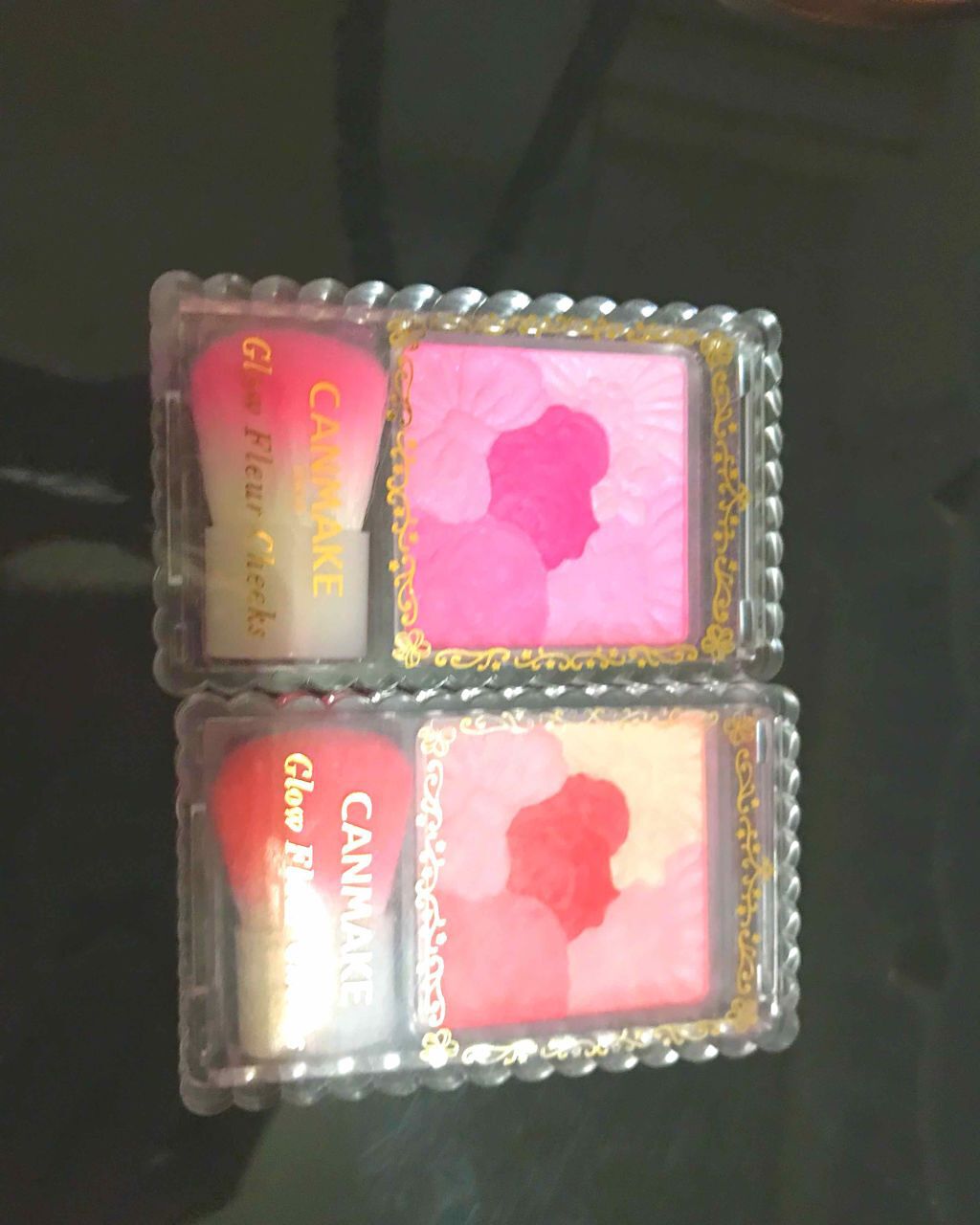 グロウフルールチークス/キャンメイク/パウダーチークを使ったクチコミ(1枚目)