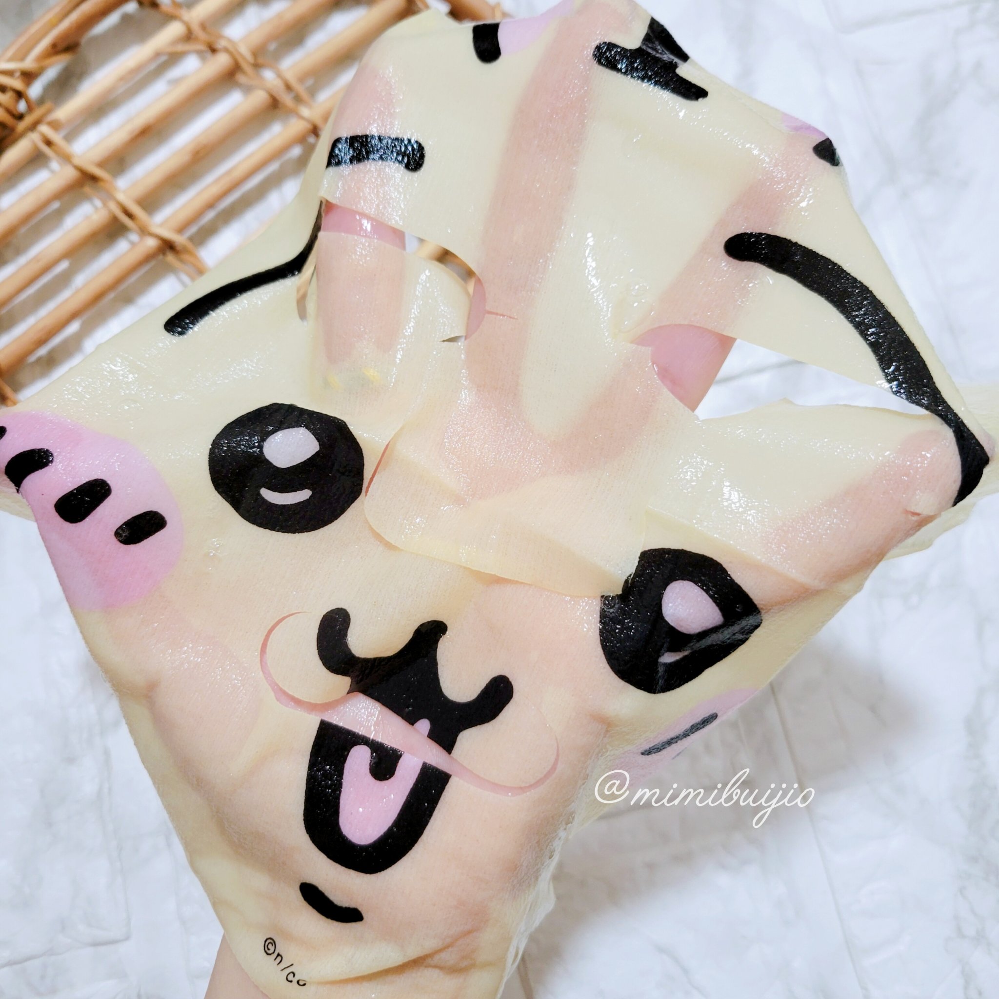 CWフェイスマスク2<うさぎ>｜SHOBIDOの口コミ -  #パケ買い