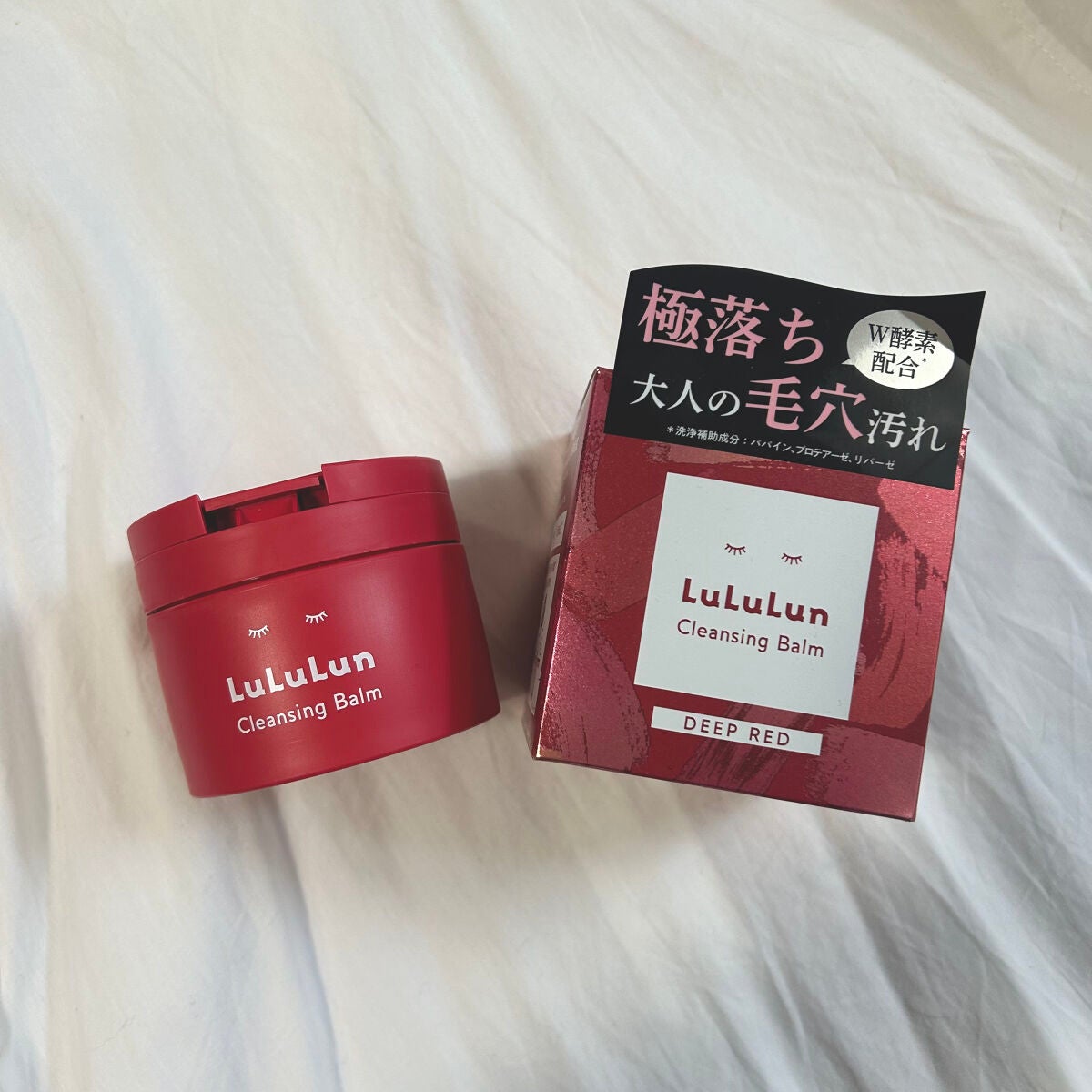 ルルルンクレンジング トーニングバーム SMOOTH RED/ルルルン/クレンジングバームを使ったクチコミ(1枚目)