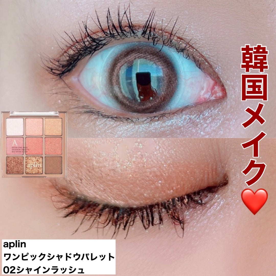 ワンピックアイシャドウパレット/APLIN/アイシャドウパレットを使ったクチコミ(1枚目)