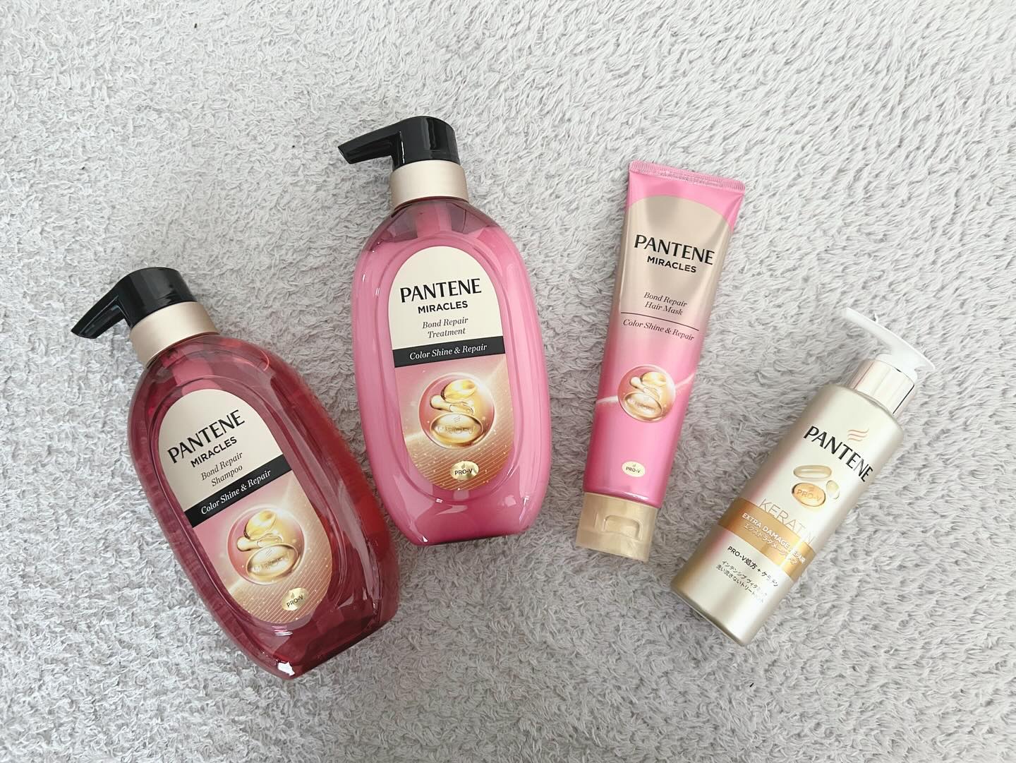 ミラクルズ カラーシャイン シャンプー／トリートメント/パンテーン/市販シャンプーを使ったクチコミ（1枚目）