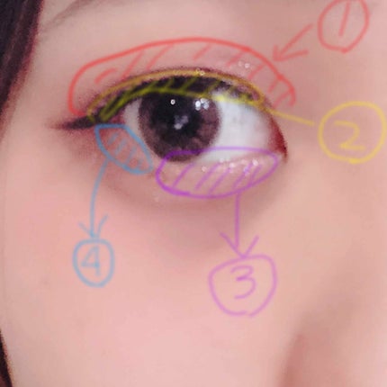 【旧品】パーフェクトスタイリストアイズ/キャンメイク/アイシャドウパレットを使ったクチコミ(3枚目)