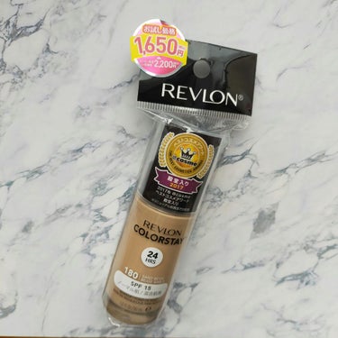 カラーステイ メイクアップ N/REVLON/リキッドファンデーションを使ったクチコミ（1枚目）