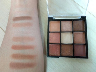 UR GLAM　BLOOMING EYE COLOR PALETTE/U R GLAM/アイシャドウパレットを使ったクチコミ（2枚目）