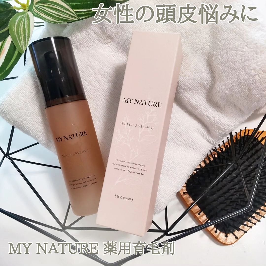 ぽ_ん on LIPS 「マイナチュレ薬用育毛剤✨女性特有の頭皮悩みに🌿薄毛・抜け毛を防..」(1枚目)