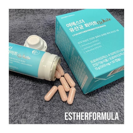 ヨエスター乳酸菌ホワイト/ESTHER FORMULA/健康サプリメントを使ったクチコミ(1枚目)