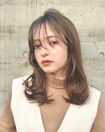 HARUNA on LIPS 「.前髪の印象は大事🌟.シースルーでもかき揚げもできてとっても欲..」(2枚目)