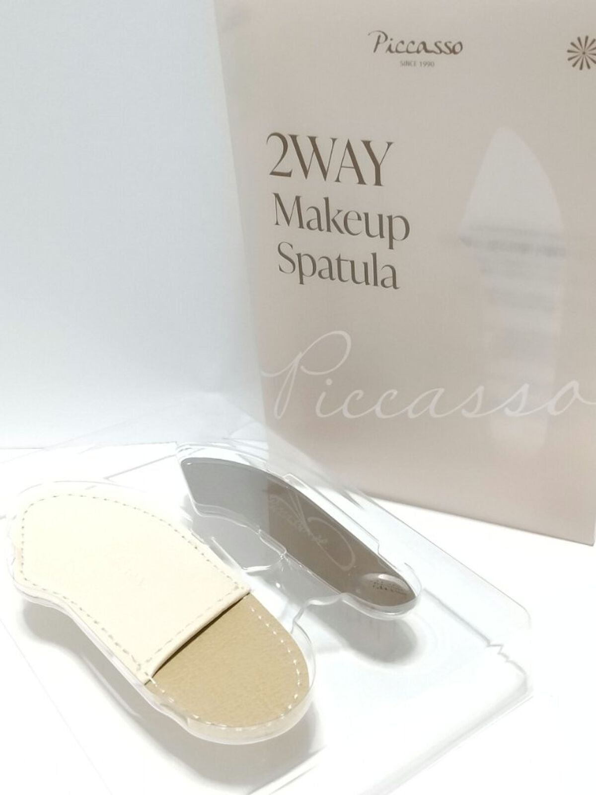 ピカソ メイクアップ スパチュラ /PICCASSO/その他化粧小物を使ったクチコミ(1枚目)