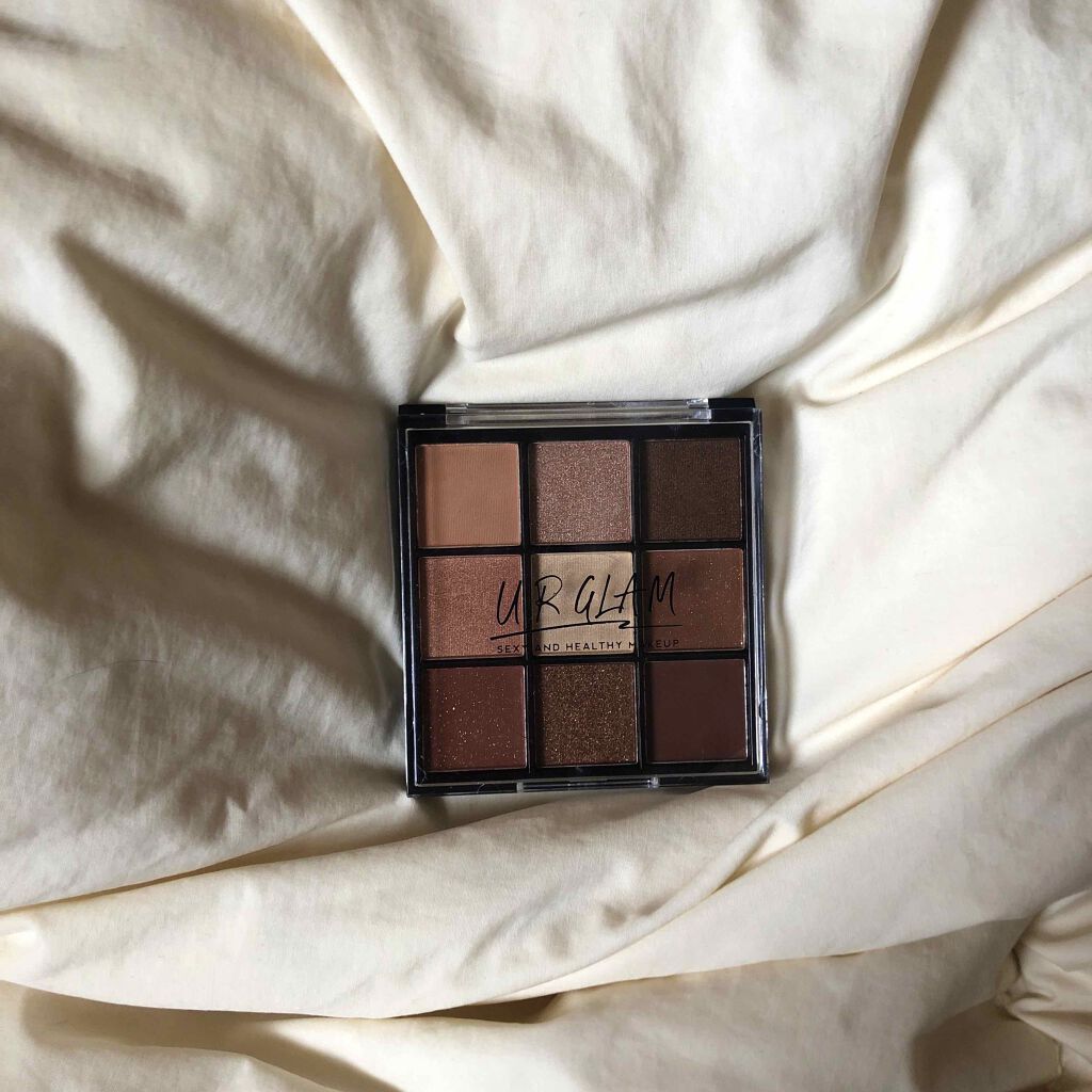 UR GLAM　BLOOMING EYE COLOR PALETTE/U R GLAM/アイシャドウパレットを使ったクチコミ（1枚目）