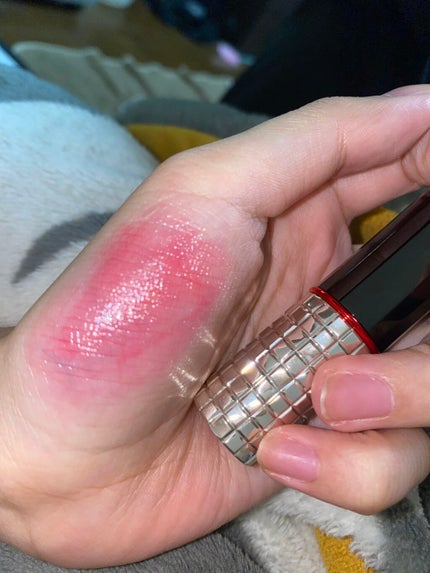 ドラマティックルージュEX スパークリングフルーツカラー RD4331 スパークリングストロベリー/マキアージュ/口紅を使ったクチコミ(2枚目)