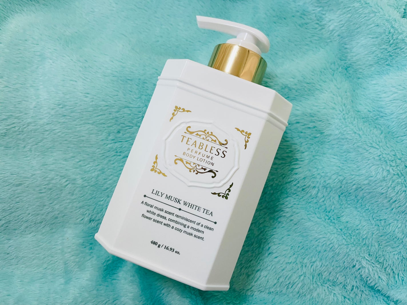 パフュームボディローション リリィムスクホワイトティー/TEABLESS/ボディローションを使ったクチコミ(1枚目)