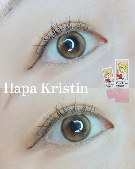 First Love Kristen/Hapa kristin/カラーコンタクトレンズを使ったクチコミ(1枚目)