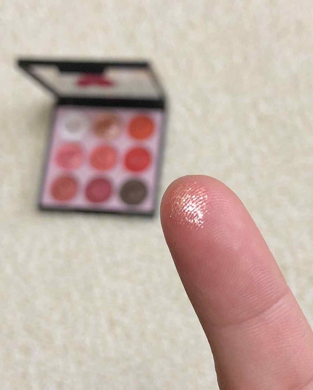 shadow/HOLDLIVE/アイシャドウパレットを使ったクチコミ(4枚目)