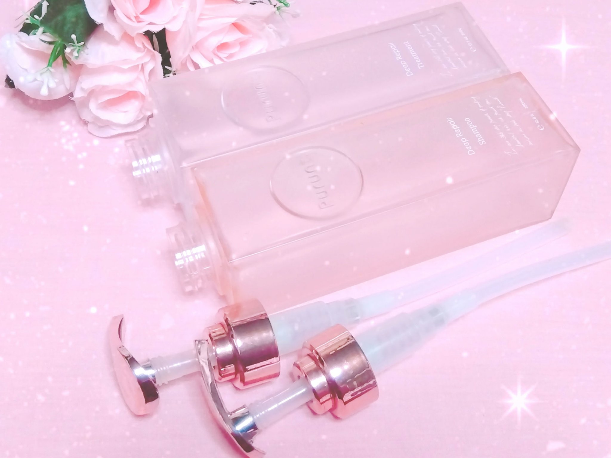 プルント ディープリペア美容液シャンプー／トリートメント/Purunt./市販シャンプーを使ったクチコミ（1枚目）