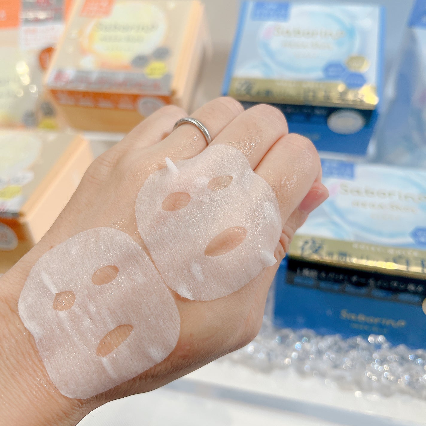 サボリーノ メガショット 朝用ツヤピールマスク CC/サボリーノ/シートマスク・パックを使ったクチコミ(4枚目)