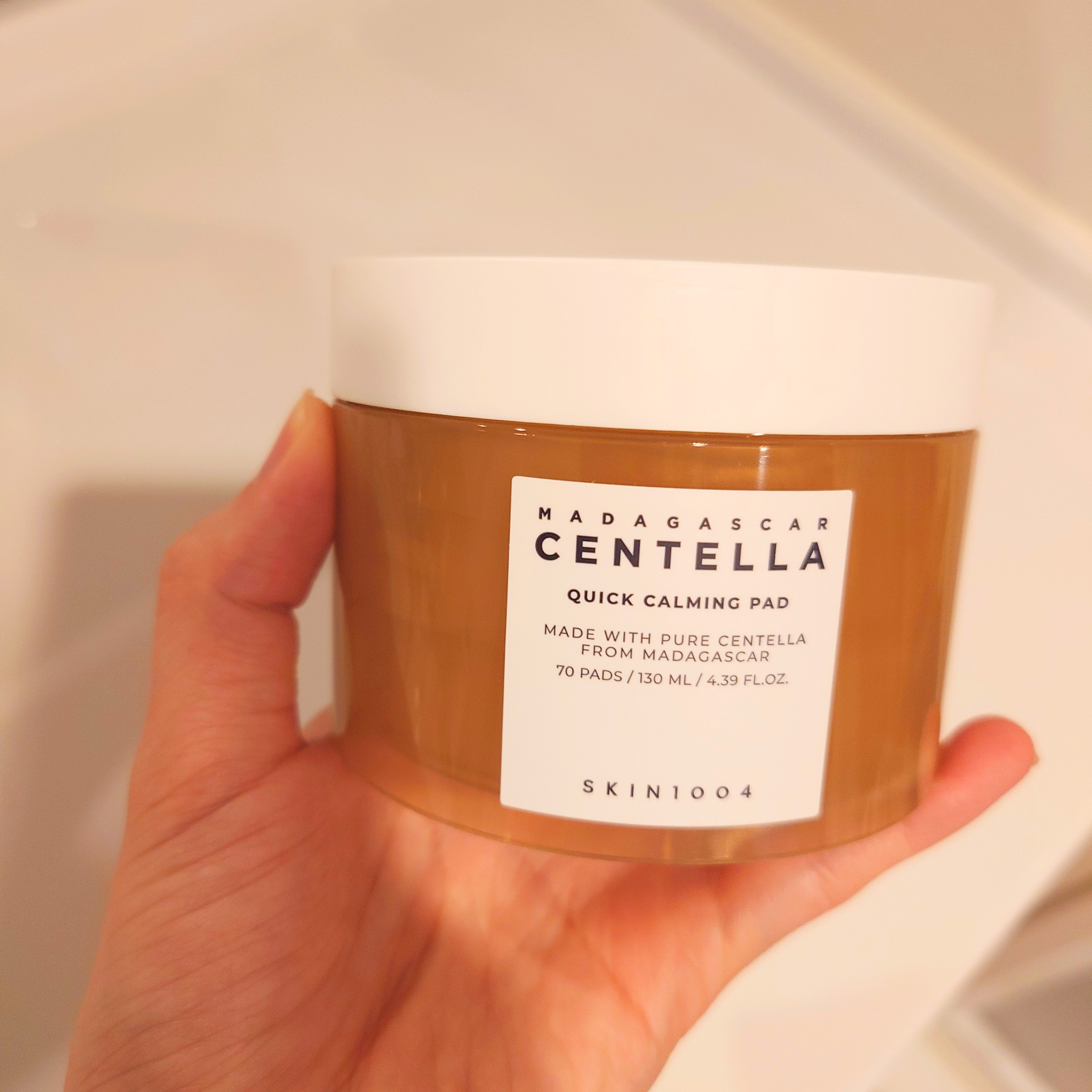 センテラ クイックカーミングパッド/SKIN1004/トナーパッドを使ったクチコミ（1枚目）