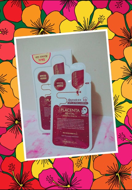 MEDIHEAL プラセンタ リバイタルエッセンシャルマスクEXのクチコミ「🧡メディヒール プラセンタ・リバイタルエッセンシャルマスクEX🧡
アイハーブ🌿で購入👛
プ.....」(1枚目)