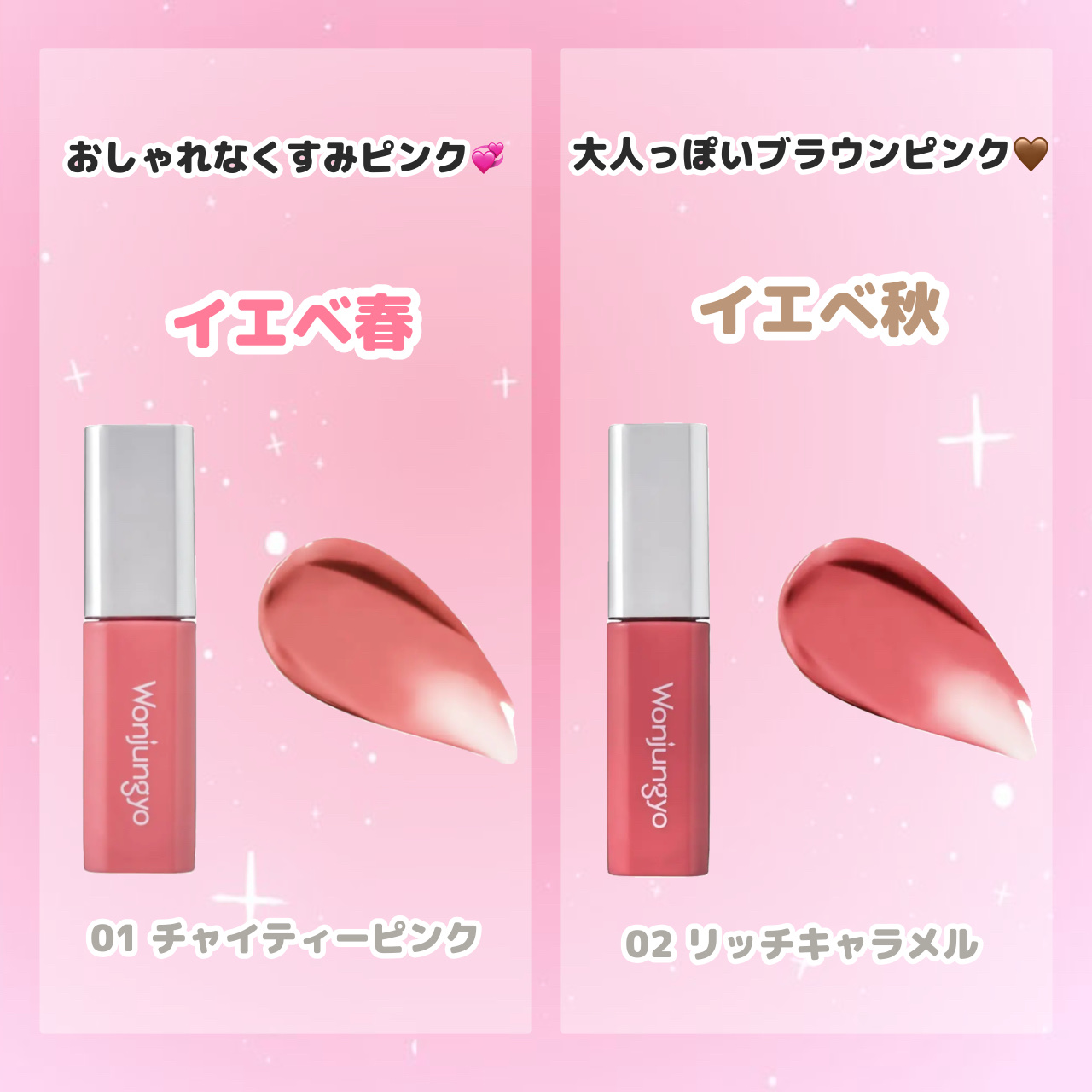 ウォンジョンヨ　キャンディーグロウティント/Wonjungyo/リップティントを使ったクチコミ（2枚目）