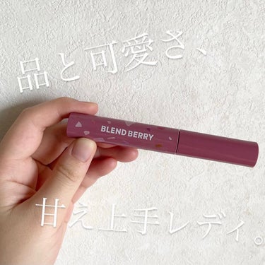 フラッフィー ロング＆カール マスカラ/BLEND BERRY/マスカラを使ったクチコミ（1枚目）