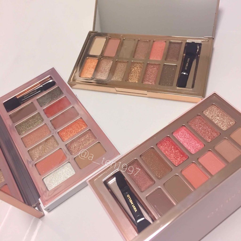 バレンタインボックス/VAVI MELLO/アイシャドウパレットを使ったクチコミ(1枚目)