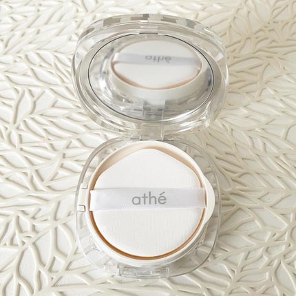 グレーズ ウォータリング クッション/athé/クッションファンデーションを使ったクチコミ(2枚目)