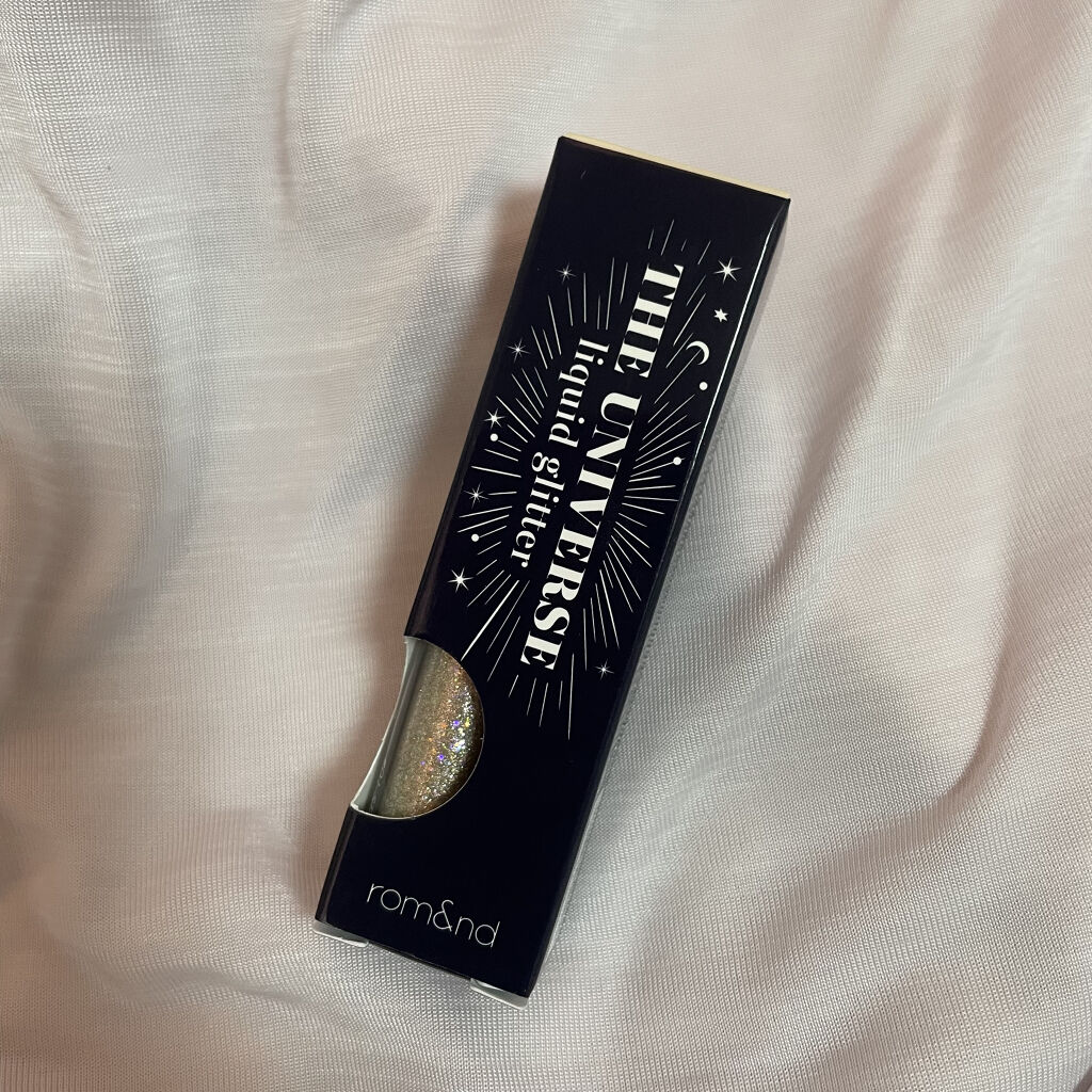 リキッド グリッター シャドウ/rom&nd/グリッターを使ったクチコミ（2枚目）