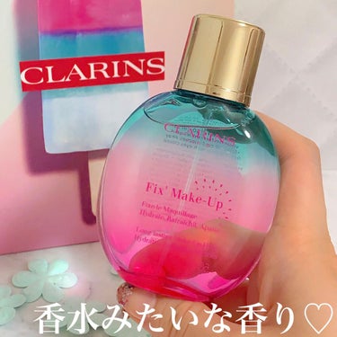 フィックス メイクアップ/CLARINS/ミスト状化粧水を使ったクチコミ（2枚目）