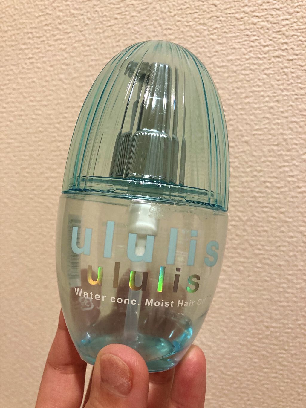 ウォーターコンク モイストヘアオイル/ululis/ヘアオイルを使ったクチコミ（1枚目）