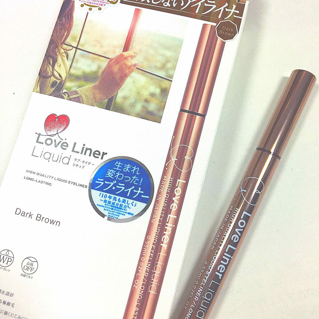 ラブ・ライナー リキッドアイライナーR3/ラブ・ライナー/リキッドアイライナーを使ったクチコミ(1枚目)